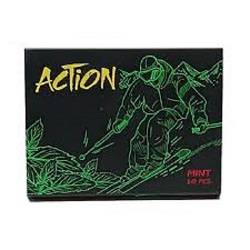 اکشن آدامس بلیستری مربع با طعم نعنا